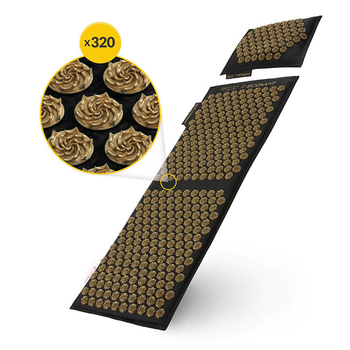 Adatinis kilimėlis nugarai turi daug spygliukų