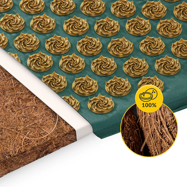 Didelis akupresūrinis kilimėlis ECO yra visiškai ekologiškas