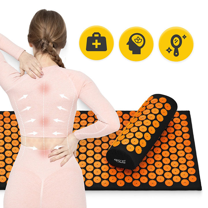 Masažo naudojant akupunktūrinį masažo kilimėlį nauda
