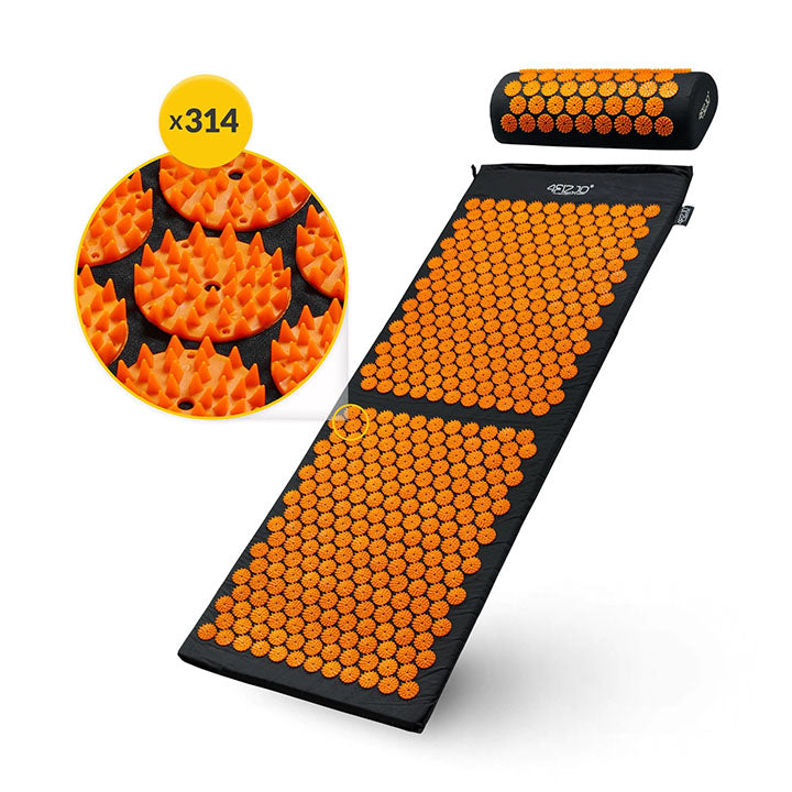 Didelis akupunktūrinis masažo kilimėlis su spygliukais