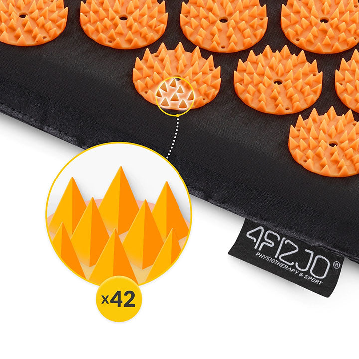 Spygliuotas akupunktūrinis masažo kilimėlis iš arti