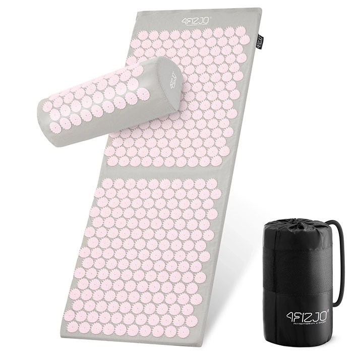 Kilimėlis su adatomis ir pagalve bei krepšiu