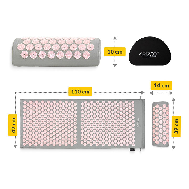 Klasikinio kilimėlio su adatomis dydis