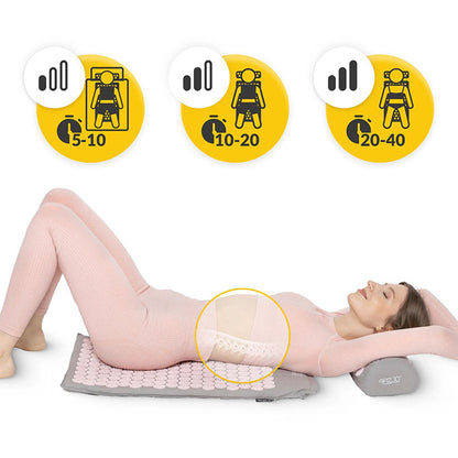 Kilimėlis su spygliais naudojimas