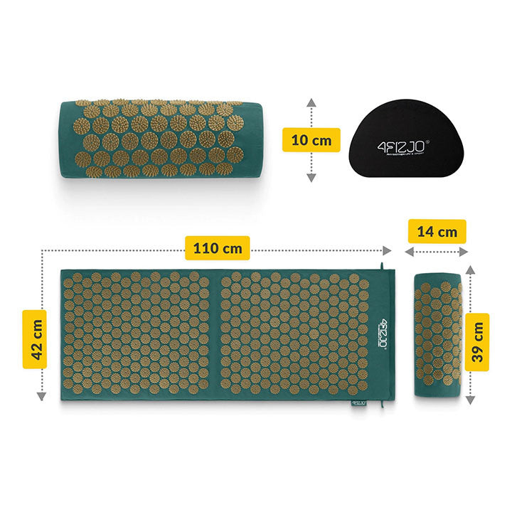 Didelio masažinio kilimėlio su spygliuota pagalvėle išmatavimai