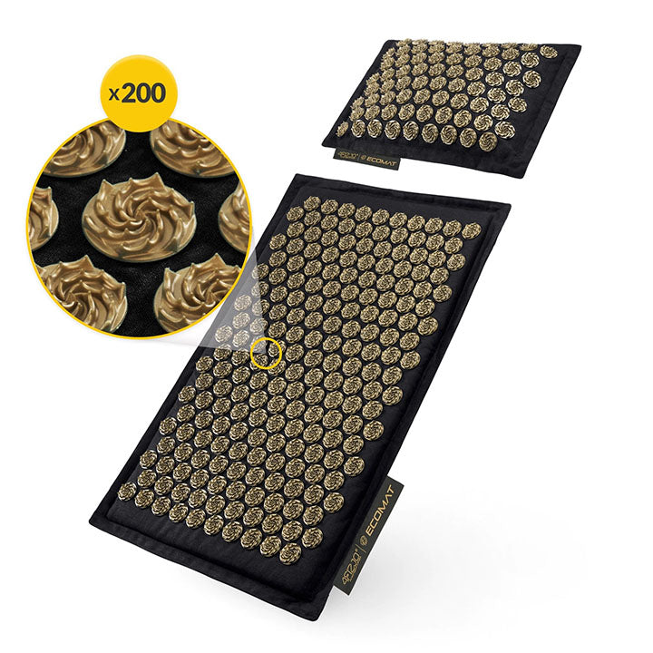 Masažinis kilimėlis nugarai su daug adatų