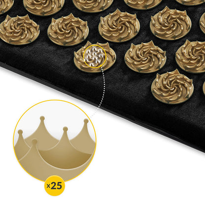 4FIZJO masažinis kilimėlis nugarai su spygliukais iš arti