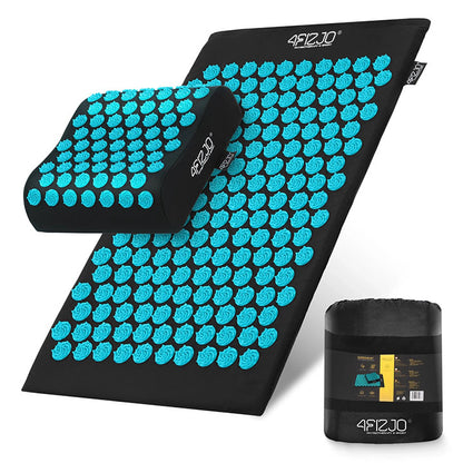 Masažo kilimėlis su pagalve ir krepšiu