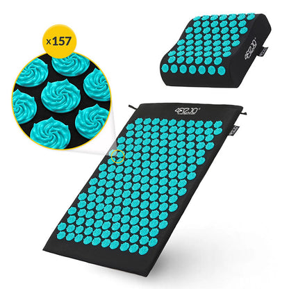 Spygliuotų apskritimų kiekis ant masažo kilimėlio ERGO