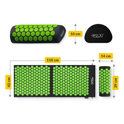 Taškiniam masažui skirto kilimėlio išmatavimai